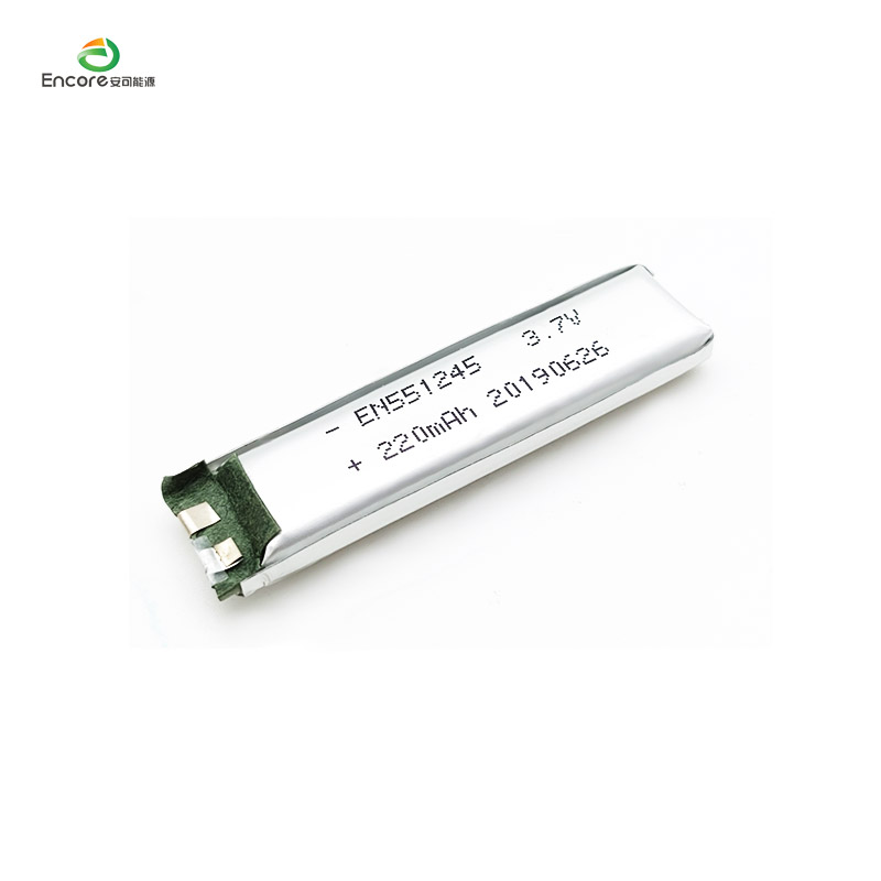 Akumulator litowo-polimerowy 3,7 v 220 mAh;