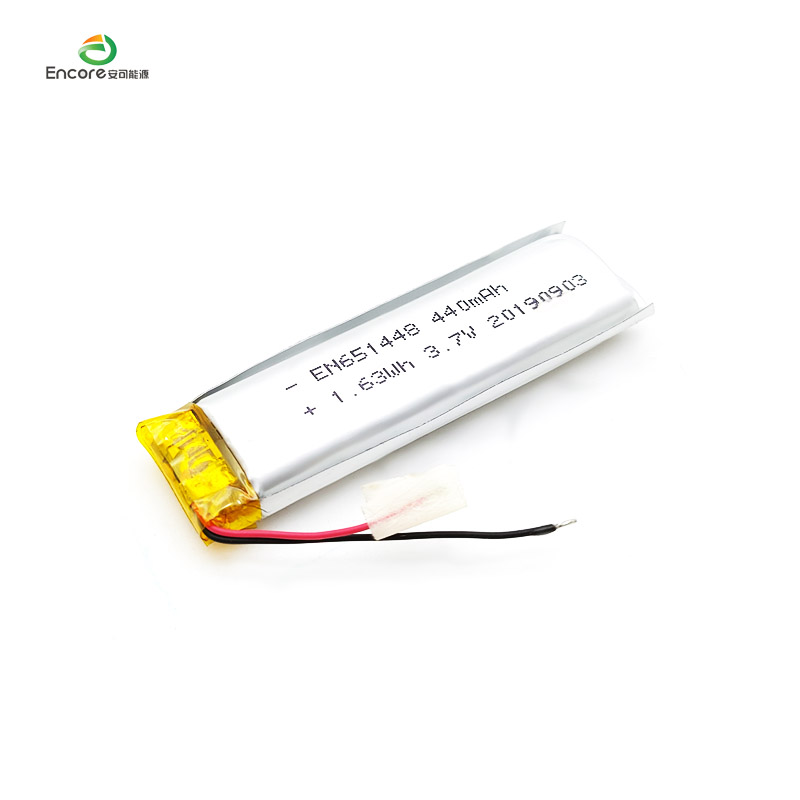 Akumulator litowo-polimerowy 3.7 v 450 mAh;