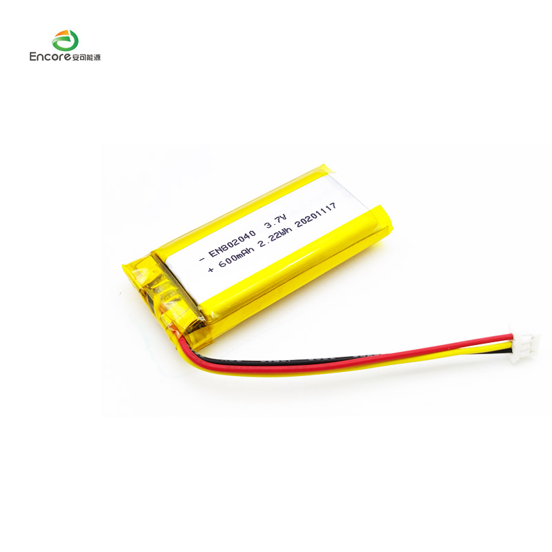 Akumulator litowo-jonowy 3,7 v 600 mah 2,22 wh;