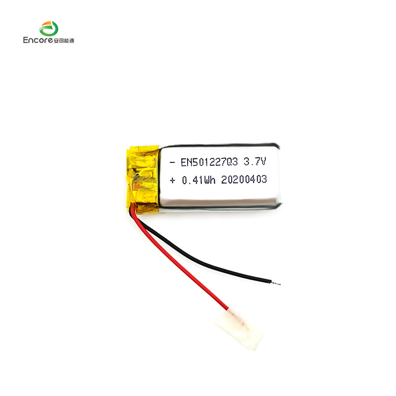 501227 3.7v 110mah bateria litowo-polimerowa